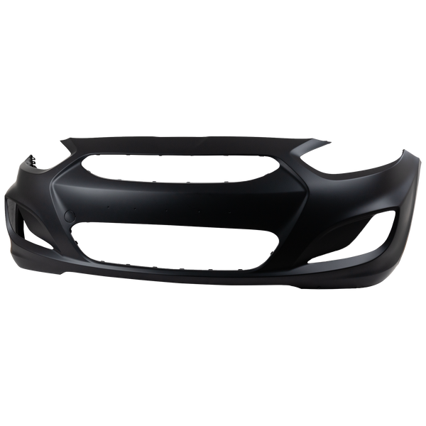 2012-2013 Hyundai Accent Front Bumper Cover, Primed, Sedan/hatchback.