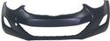 2011-2013 Hyundai Elantra Front Bumper Cover, Primed, Korea Built, Sedan.