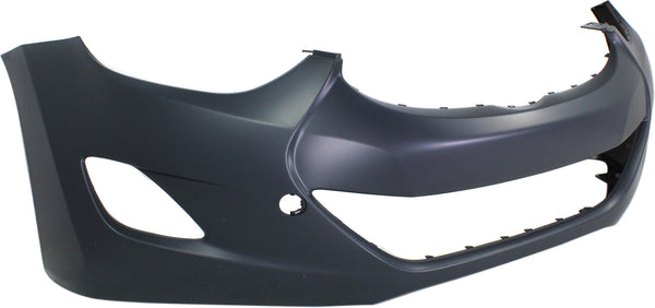 2011-2013 Hyundai Elantra Front Bumper Cover, Primed, Korea Built, Sedan.