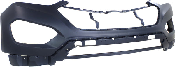 2013-2016 Hyundai Santa Fe Front Bumper Cover, Primed, Except Sport.