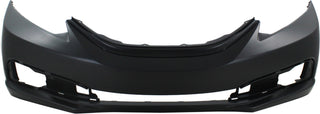 2013-2014  Honda Civic Front Bumper Cover, Primed, Sedan - Capa.