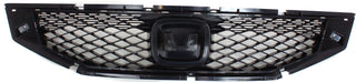 2008-2010 Honda Accord Grille, Black, Coupe.