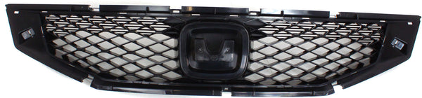 2008-2010 Honda Accord Grille, Black, Coupe.