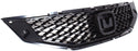 2008-2010 Honda Accord Grille, Black, Coupe.