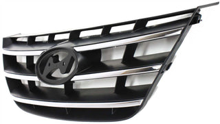 2009-2010 Hyundai Sonata Grille, Chrome, Painted-Black.