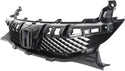 2009-2011 Honda Civic Grille, Textured Black, Sedan.