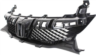 2009-2011 Honda Civic Grille, Black, Sedan/hybrid.
