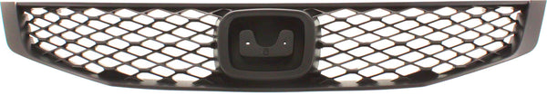 2009-2011 Honda Civic Grille, Textured Black, Coupe.
