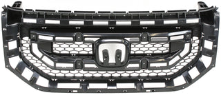2009-2011 Honda Pilot Grille, Painted-Black.