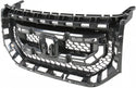 2009-2011 Honda Pilot Grille, Painted-Black.