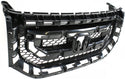 2009-2011 Honda Pilot Grille, Painted-Black.
