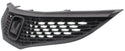 2009-2013 Honda Fit Grille, Textured Black.