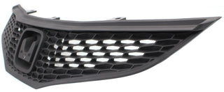 2009-2013 Honda Fit Grille, Textured Black.