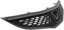 2009-2013 Honda Fit Grille, Textured Black.