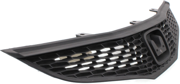 2009-2013 Honda Fit Grille, Textured Black.