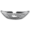 2011-2013 Hyundai Sonata Grille, Chrome Shell/Black.