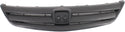 2001-2002 Honda Civic Grille, Painted-gray, Sedan.