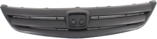 2001-2002 Honda Civic Grille, Painted-gray, Sedan.