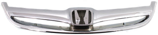 2004-2005 Honda Civic Grille, Chrome, 4-door, Sedan.