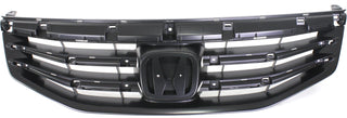 2011-2012 Honda Accord Grille, Textured Black, Sedan.