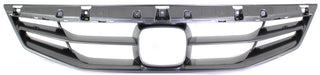 2011-2012 Honda Accord Grille, Painted-gray, Coupe.