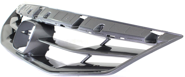 2011-2012 Honda Accord Grille, Painted-gray, Coupe.