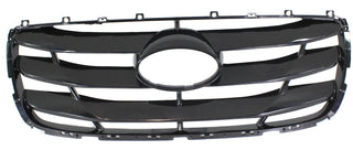 2010-2012 Hyundai Santa Fe Grille, Black.