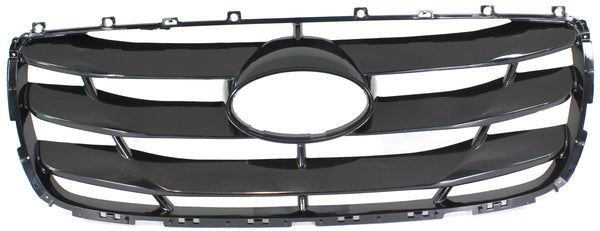 2010-2012 Hyundai Santa Fe Grille, Textured Black.