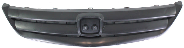 2001-2003 Honda Civic Grille, Textured Black, Sedan.