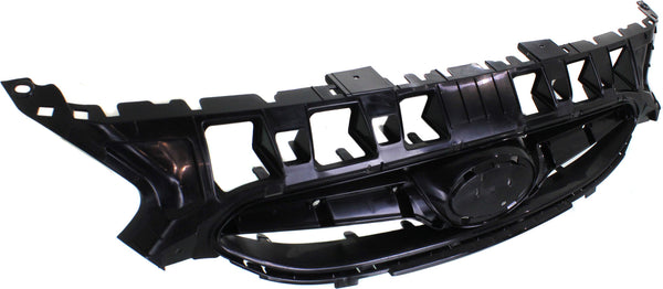 2012-2013 Hyundai Accent Grille, Textured Black.