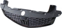 2012-2013 Honda Civic Grille, Painted-Black, Coupe.