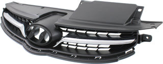 2011-2013 Hyundai Elantra Grille, Black, With Chrome Insert Molding.