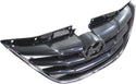 2011-2013 Hyundai Sonata Grille, Textured Black.