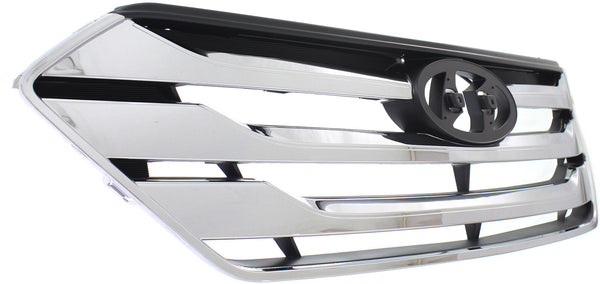 2013-2014 Hyundai Santa Fe Grille,Chrome Shell/Black.