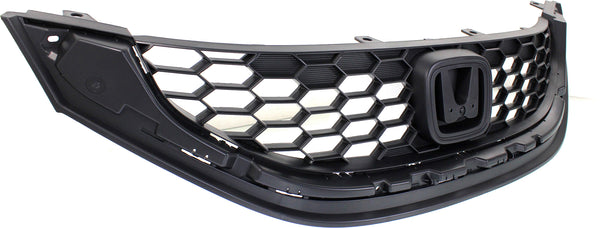 2013-2014 Honda Civic Grille, Textured Black.