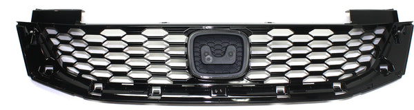 2013-2015 Honda Accord Grille, Black, Coupe.