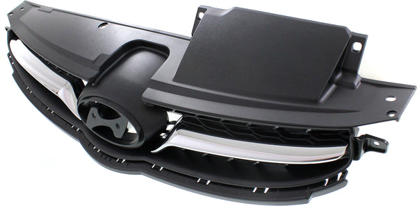 2011-2013 Hyundai Elantra Grille, Textured Dark Gray.