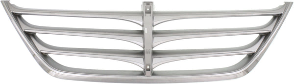 2009-2010 Hyundai Genesis Grille, Chrome Silver.