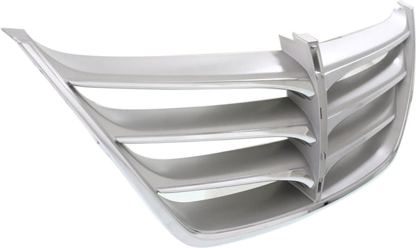 2009-2010 Hyundai Genesis Grille, Chrome Silver.