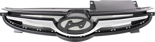2014-2015 Hyundai Elantra Grille, Chrome, Sedan.