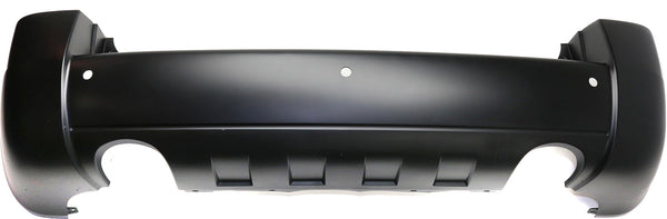 2005-2009 Hyundai Tucson Rear Bumper Cover, Primed, w/ Garnish.