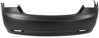 2011-2013 Hyundai Sonata Rear Bumper Cover, Primed, w/Single Exhaust-Capa.