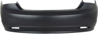 2011-2013 Hyundai Sonata Rear Bumper Cover, Primed, With Single Exhaust.