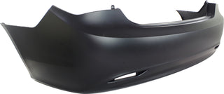 2011-2013 Hyundai Sonata Rear Bumper Cover, Primed, With Single Exhaust.