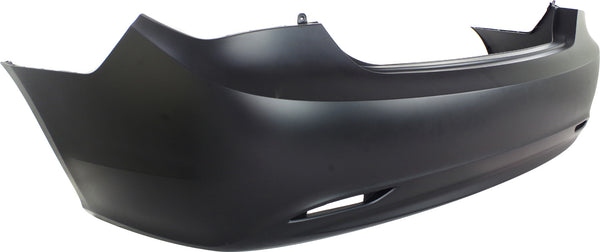 2011-2013 Hyundai Sonata Rear Bumper Cover, Primed, With Single Exhaust.