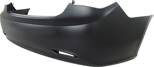 2011-2013 Hyundai Sonata Rear Bumper Cover, Primed, With Single Exhaust.