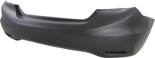 2013-2015 Honda Civic Rear Bumper Cover, Upper, Primed, Sedan - Capa.