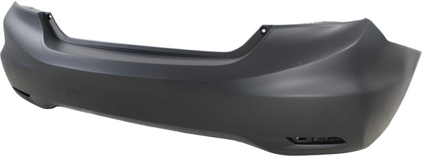 2013-2015 Honda Civic Rear Bumper Cover, Upper, Primed, Sedan - Capa.