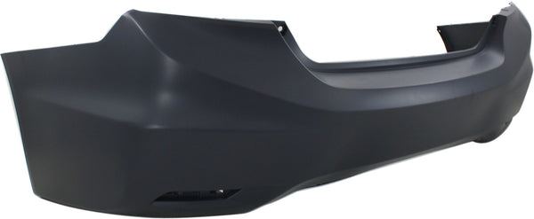 2013-2015  Honda Civic Rear Bumper Cover, Upper, Primed, Sedan.