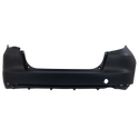 2009-2013 Honda Fit Rear Bumper Cover, Primed.